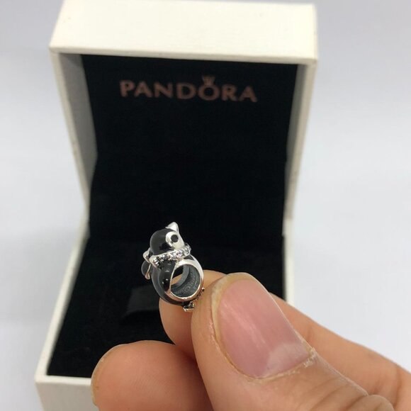 ✨🔥Pandora Skiing Penguin Charm - Picture 6 of 11